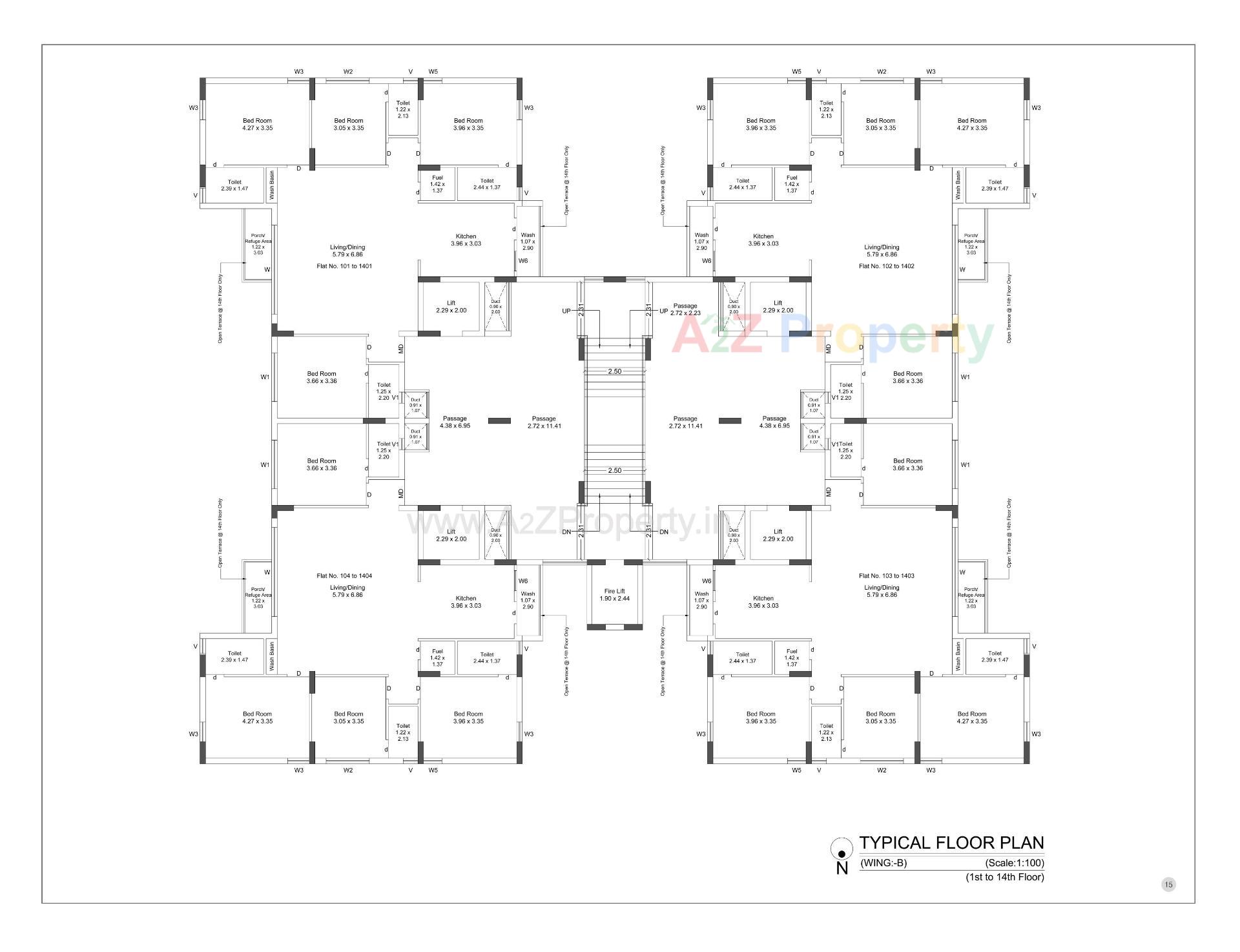 Layout of real estate project Hilton Aristo located at Mavdi, Rajkot, Gujarat