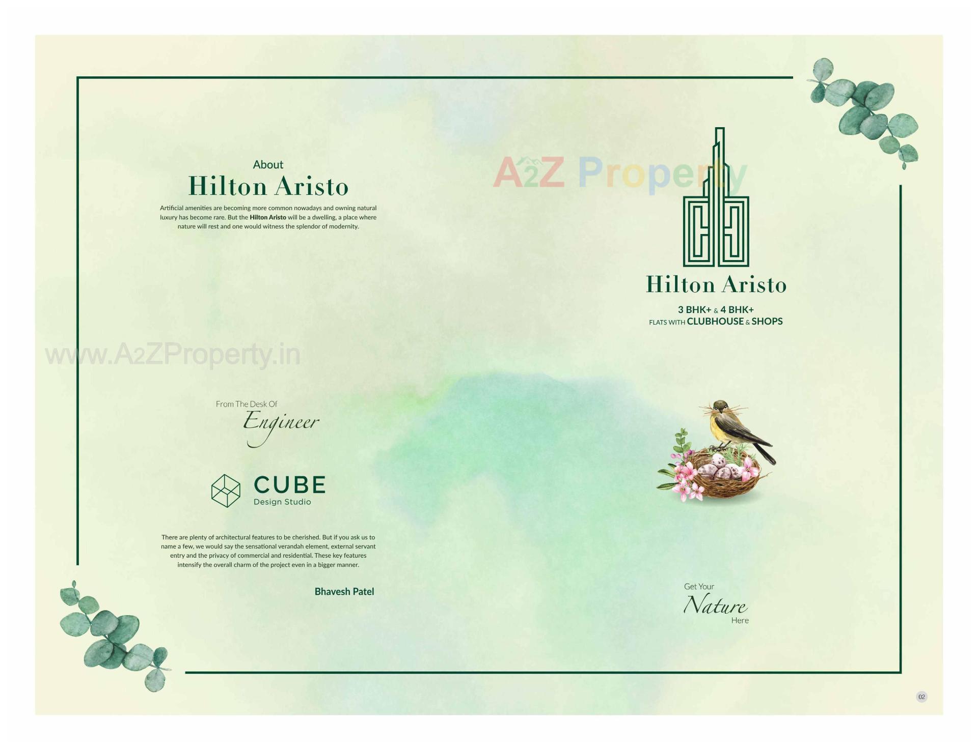  of real estate project Hilton Aristo located at Mavdi, Rajkot, Gujarat