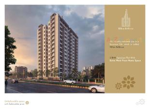 Elevation of real estate project Hilton Bellevue located at Mavdi, Rajkot, Gujarat