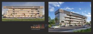 Elevation of real estate project Iconic Lifestyle located at Ghanteshwar, Rajkot, Gujarat