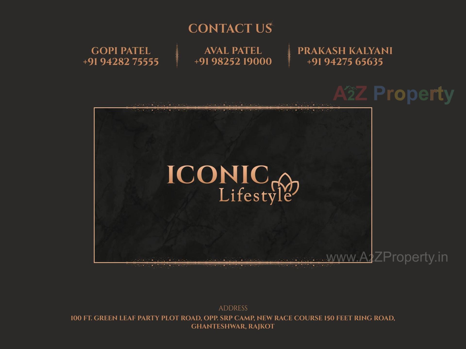  of real estate project Iconic Lifestyle located at Ghanteshwar, Rajkot, Gujarat