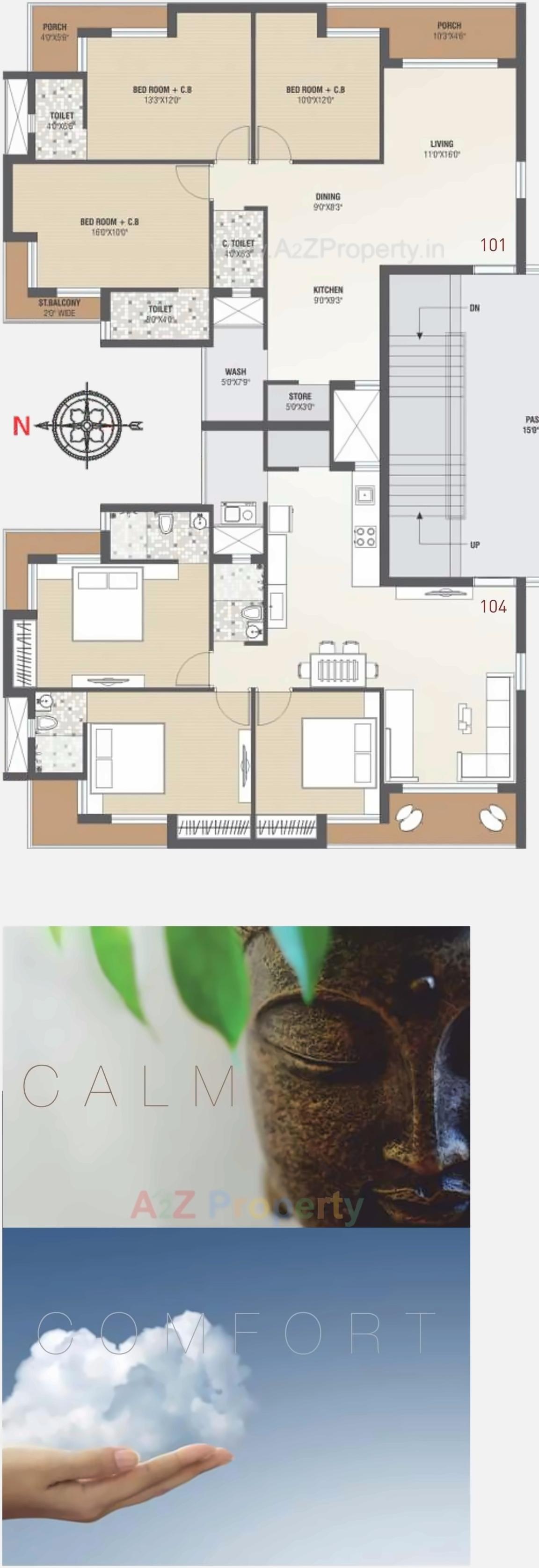 Layout of real estate project Iskcon Ambito located at Mavdi, Rajkot, Gujarat