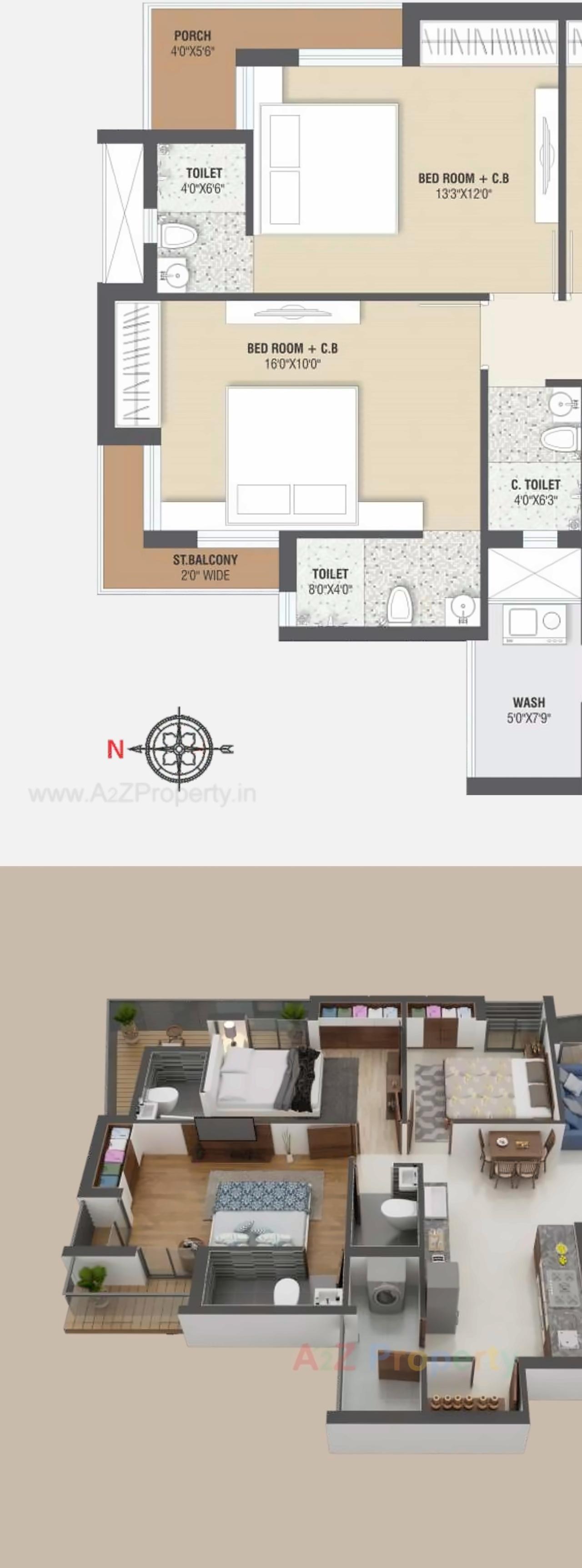 Layout of real estate project Iskcon Ambito located at Mavdi, Rajkot, Gujarat