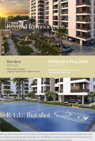 Elevation of real estate project Iskcon Ambito located at Mavdi, Rajkot, Gujarat