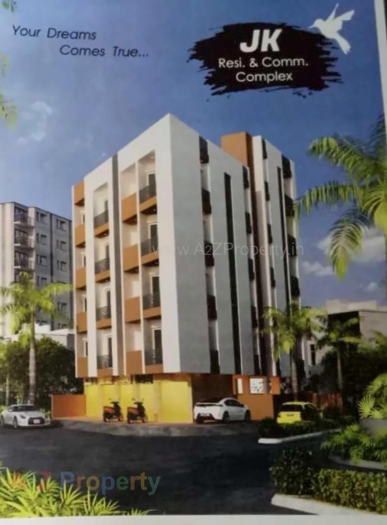 3D Elevation of real estate project Jk Residential    Complex located at Rajkot, Rajkot, Gujarat