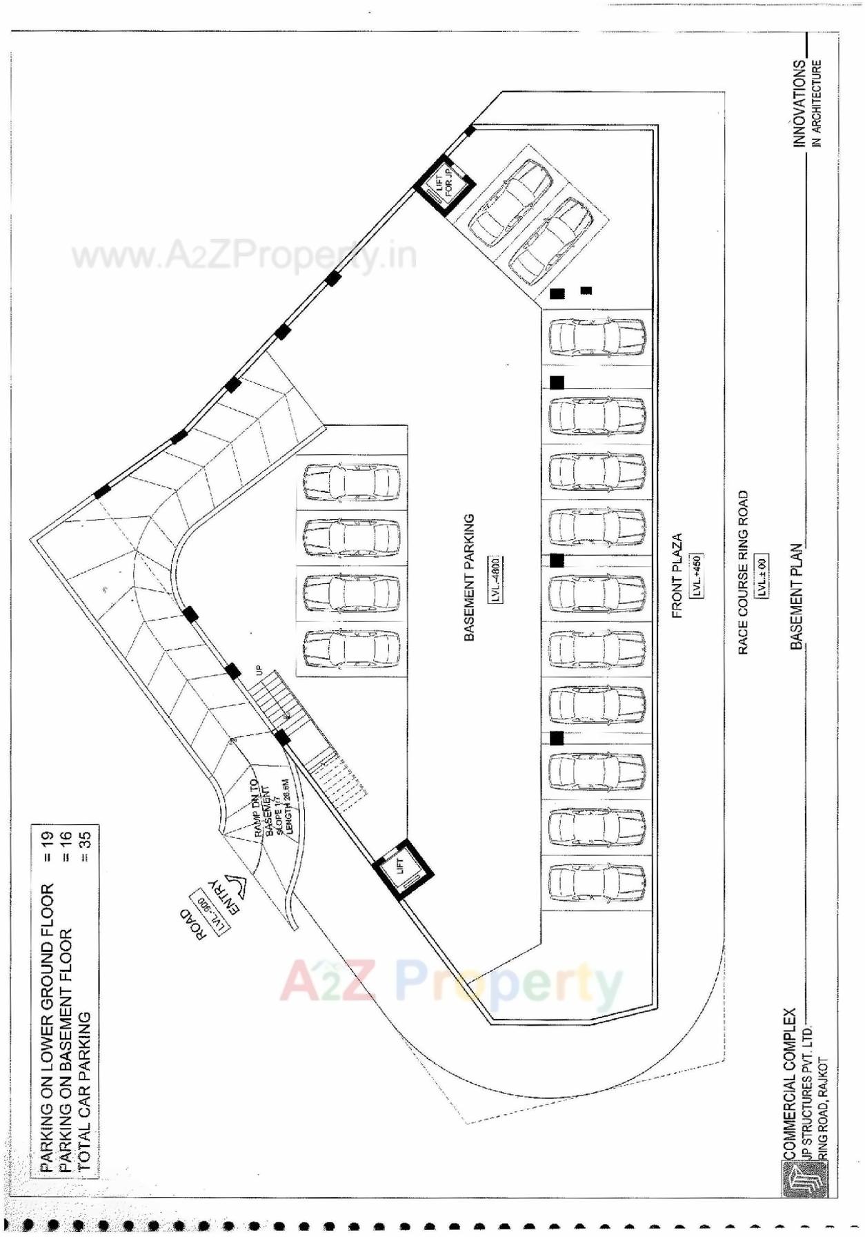 Layout of real estate project Jp Sapphire located at Rajkot, Rajkot, Gujarat