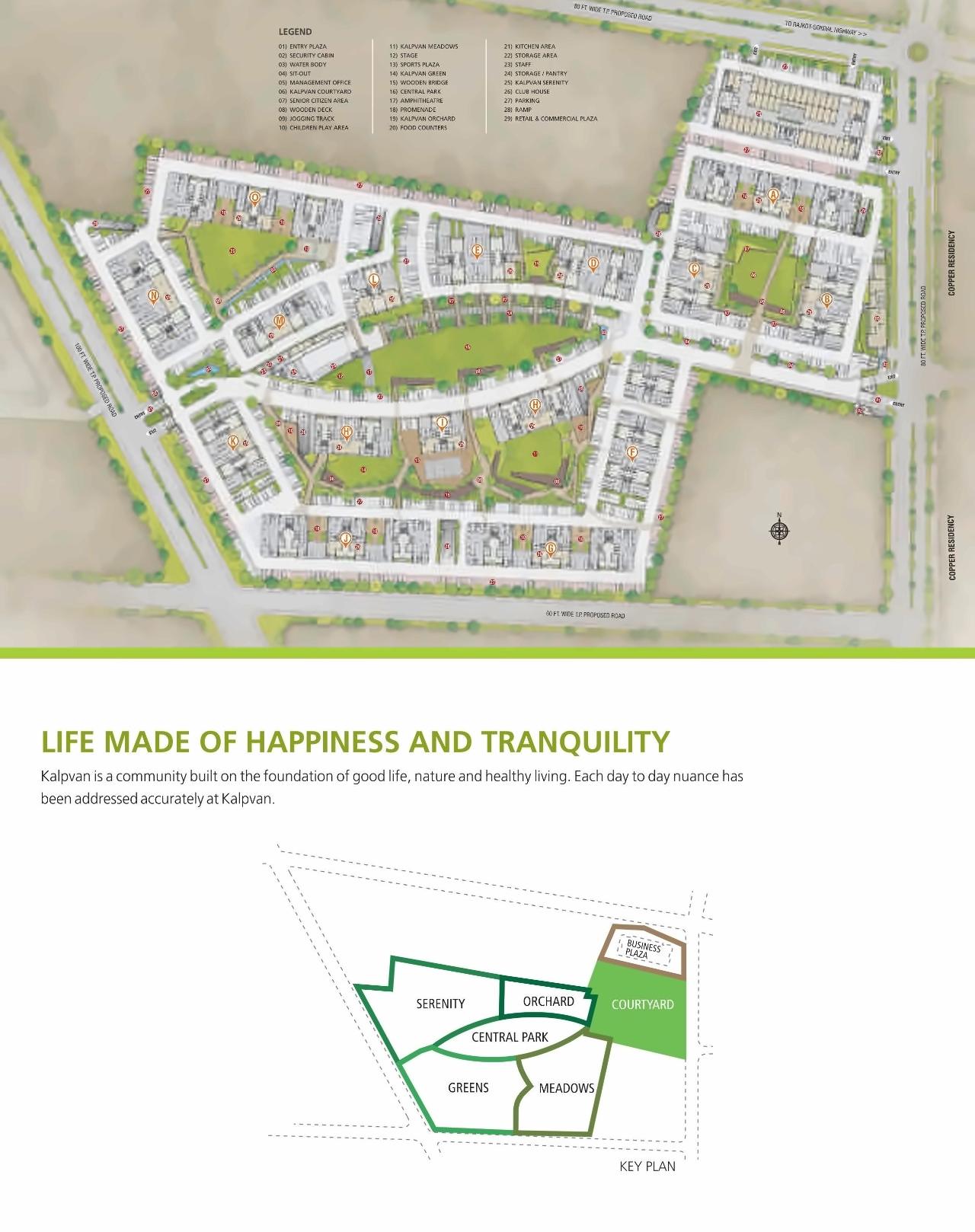  of real estate project Kalpvan Courtyard located at Kangashiyali, Rajkot, Gujarat