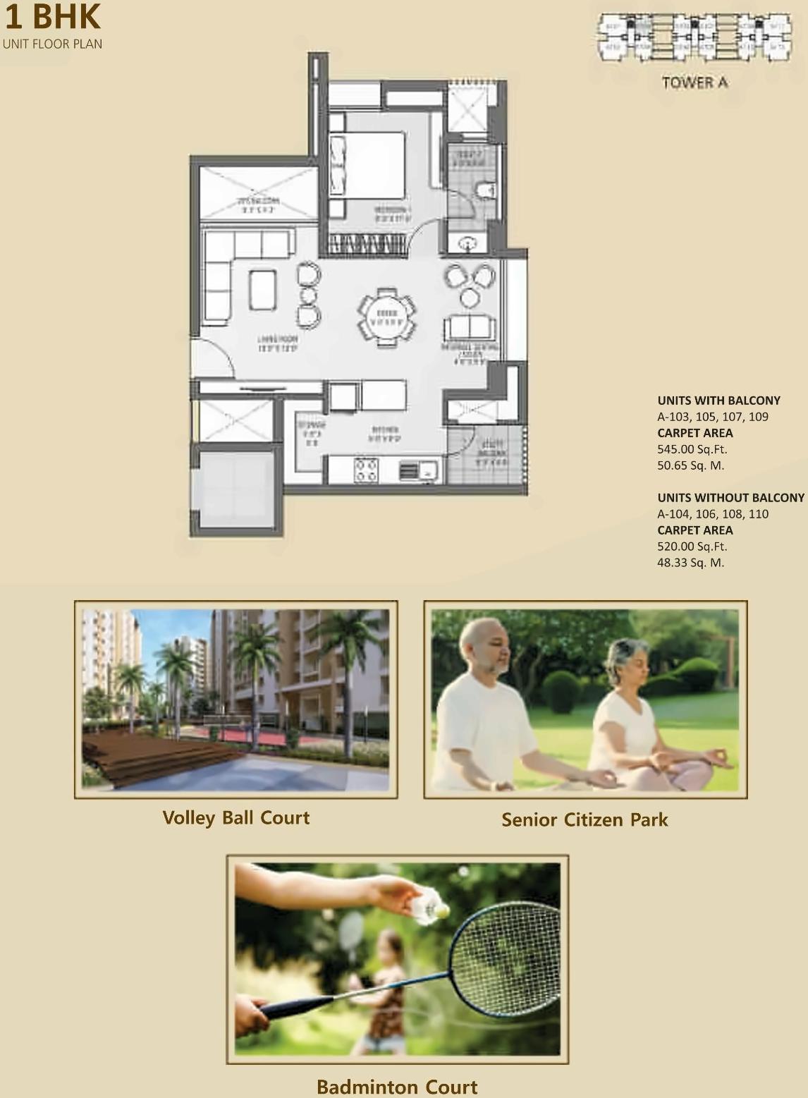 Layout of real estate project Kalpvan Courtyard located at Kangashiyali, Rajkot, Gujarat