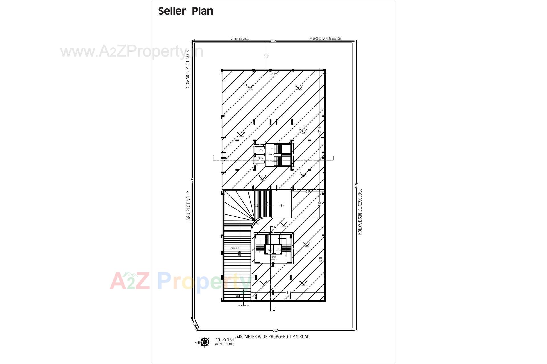 Layout of real estate project Karma Skylife located at Rajkot, Rajkot, Gujarat