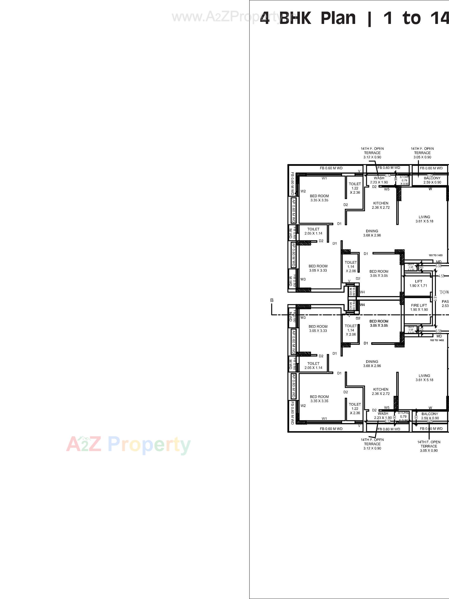 Layout of real estate project Karma Skylife located at Rajkot, Rajkot, Gujarat