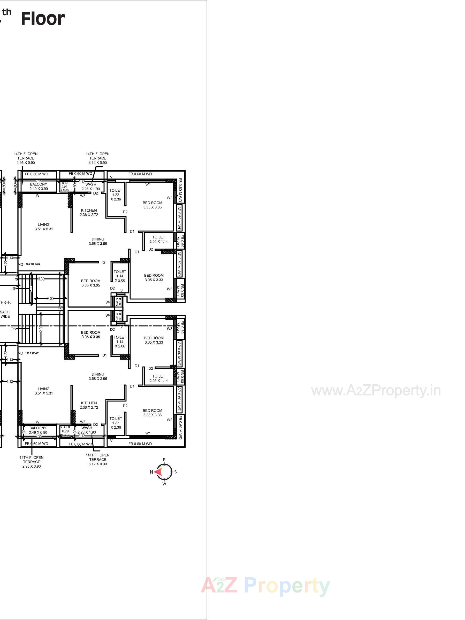 Layout of real estate project Karma Skylife located at Rajkot, Rajkot, Gujarat