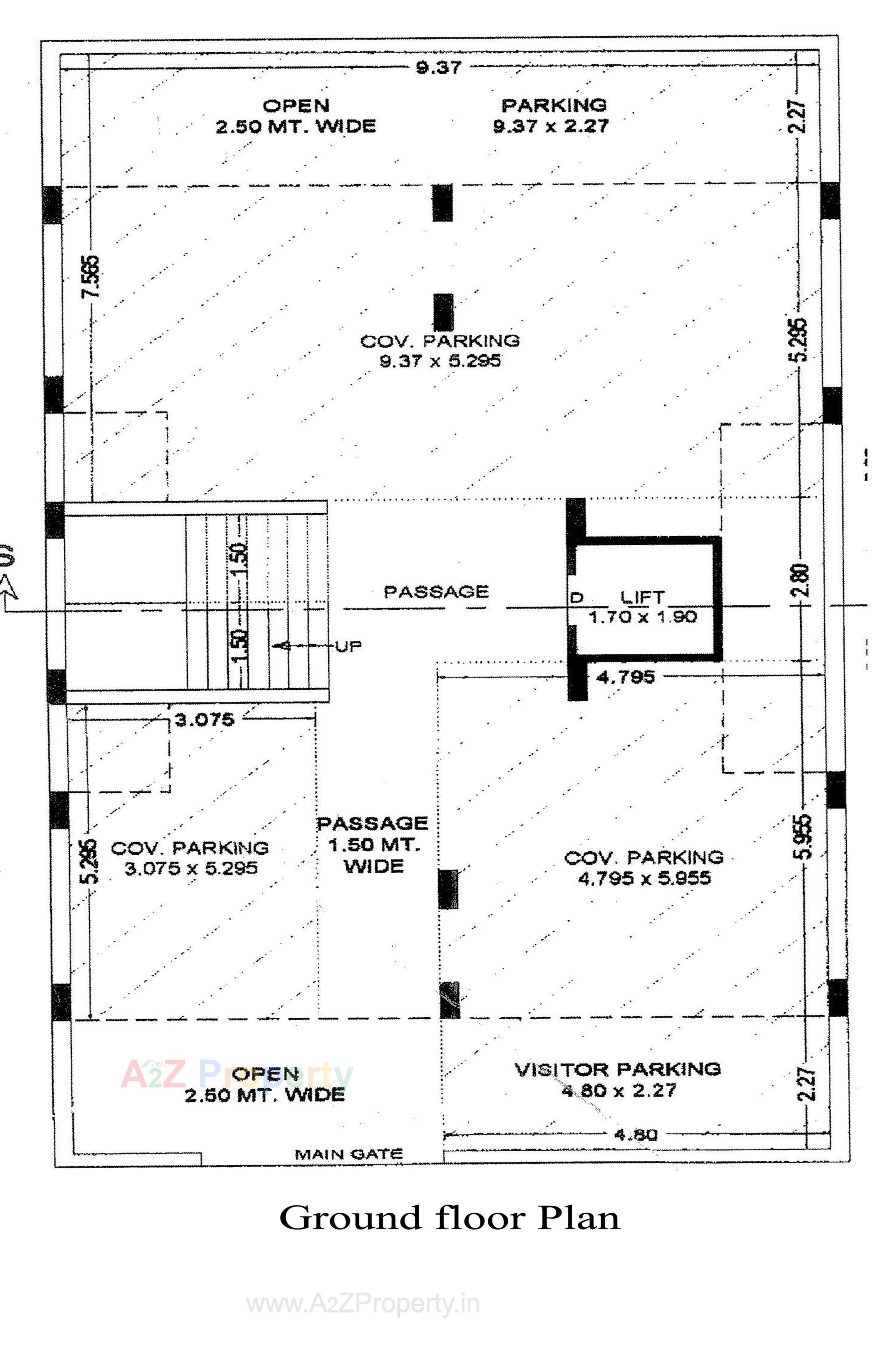 Layout of real estate project Kasturi located at Rajkot, Rajkot, Gujarat