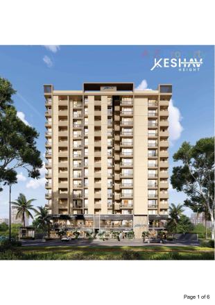Elevation of real estate project Keshav Height located at Kangasiyali, Rajkot, Gujarat