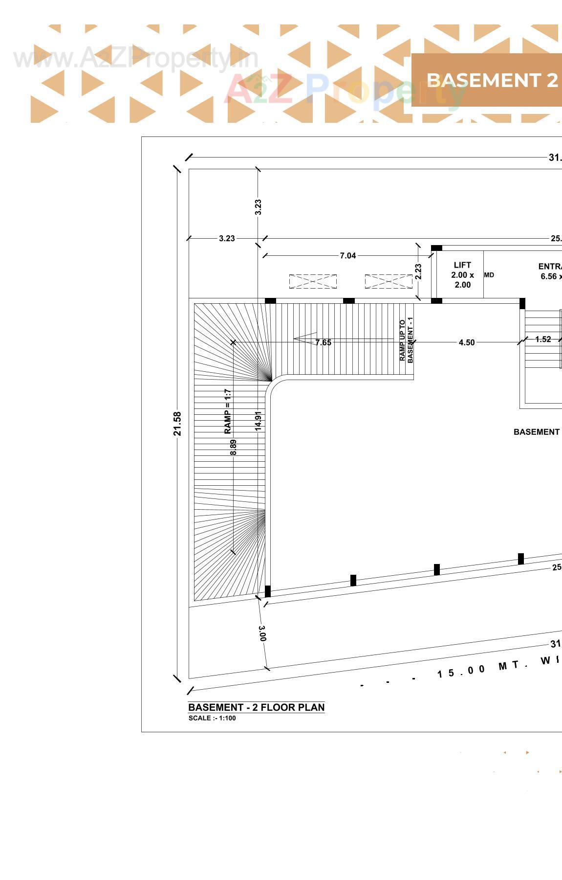 Layout of real estate project King's View located at Rajkot, Rajkot, Gujarat