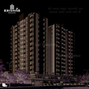 Elevation of real estate project Krishna Bhoomi located at Vavdi, Rajkot, Gujarat