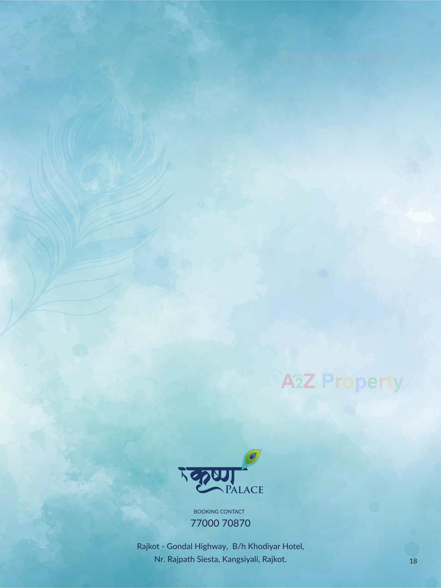  of real estate project Krishna Palace located at Kangshiyali, Rajkot, Gujarat