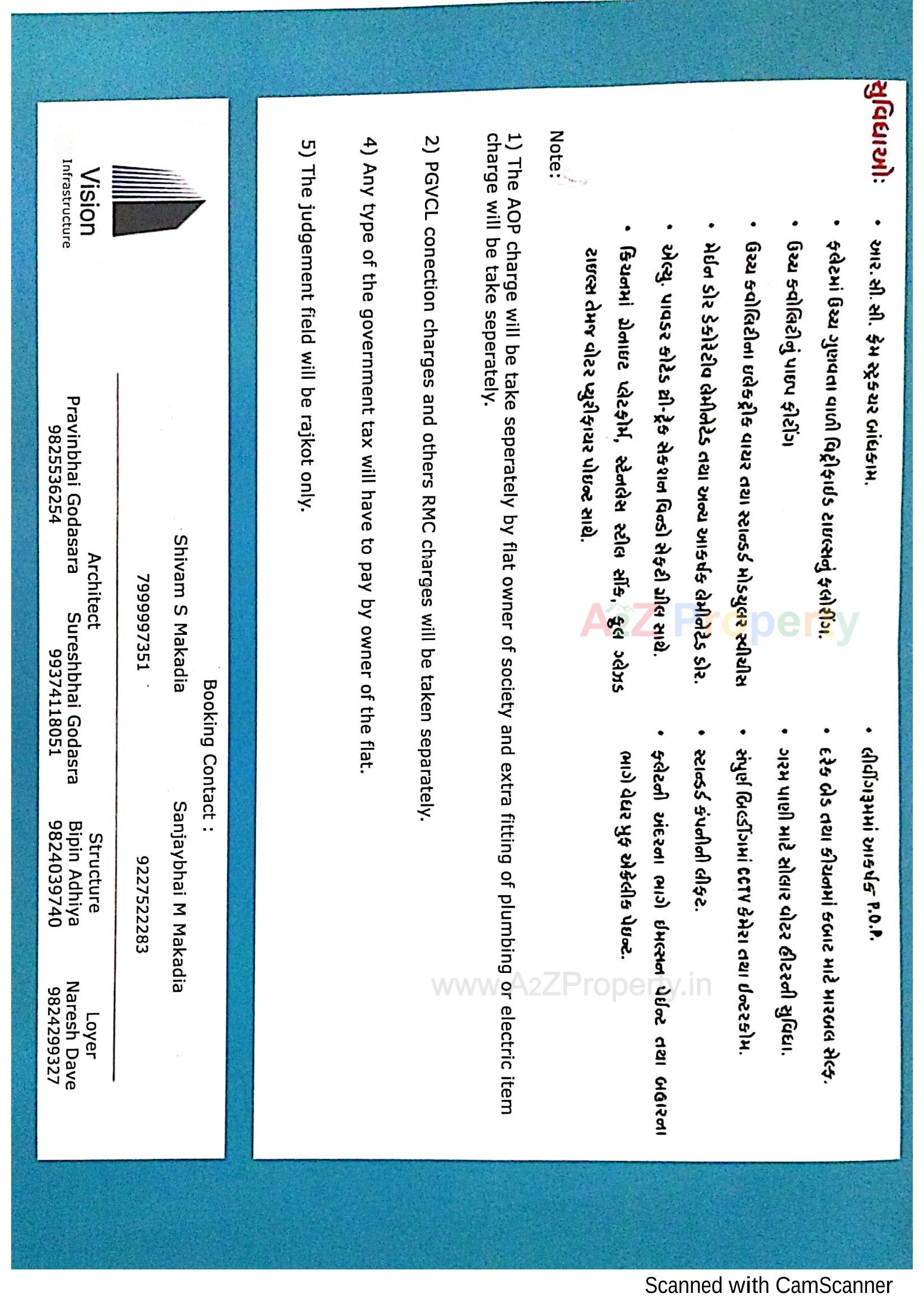  of real estate project Krishna Square located at Mavdi, Rajkot, Gujarat