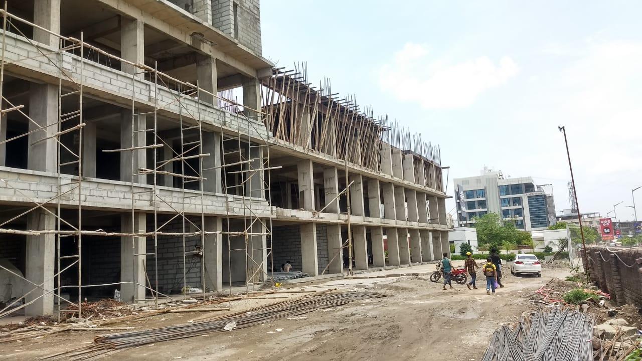 166802_const of real estate project Kruti Onella located at Mavdi, Rajkot, Gujarat