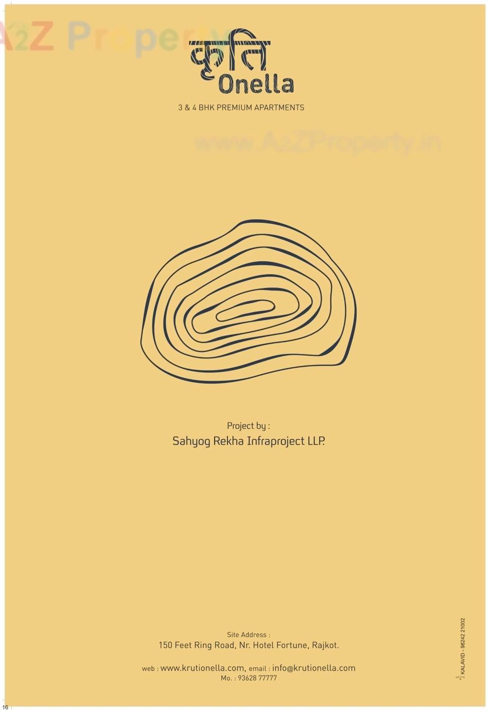  of real estate project Kruti Onella located at Mavdi, Rajkot, Gujarat