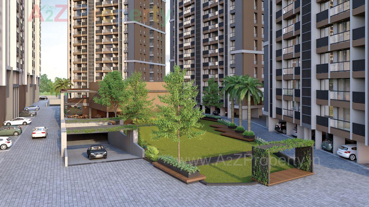 Slide 4 of real estate project Kruti Onella located at Mavdi, Rajkot, Gujarat