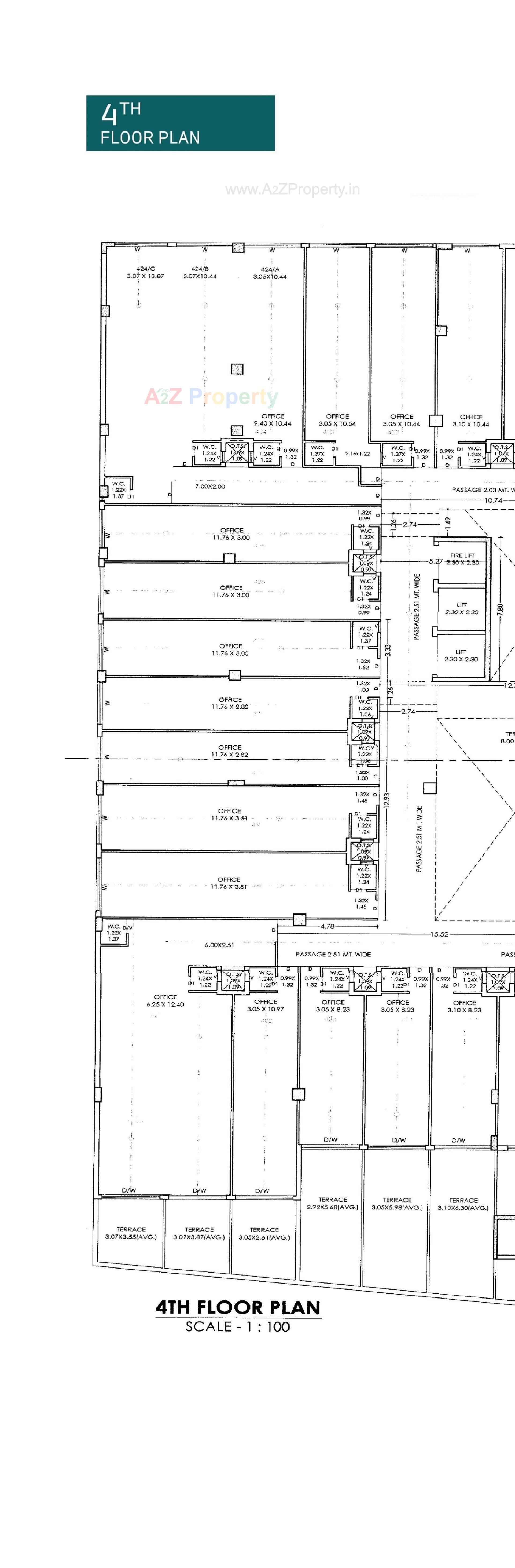 Layout of real estate project Level located at Nana Mava, Rajkot, Gujarat