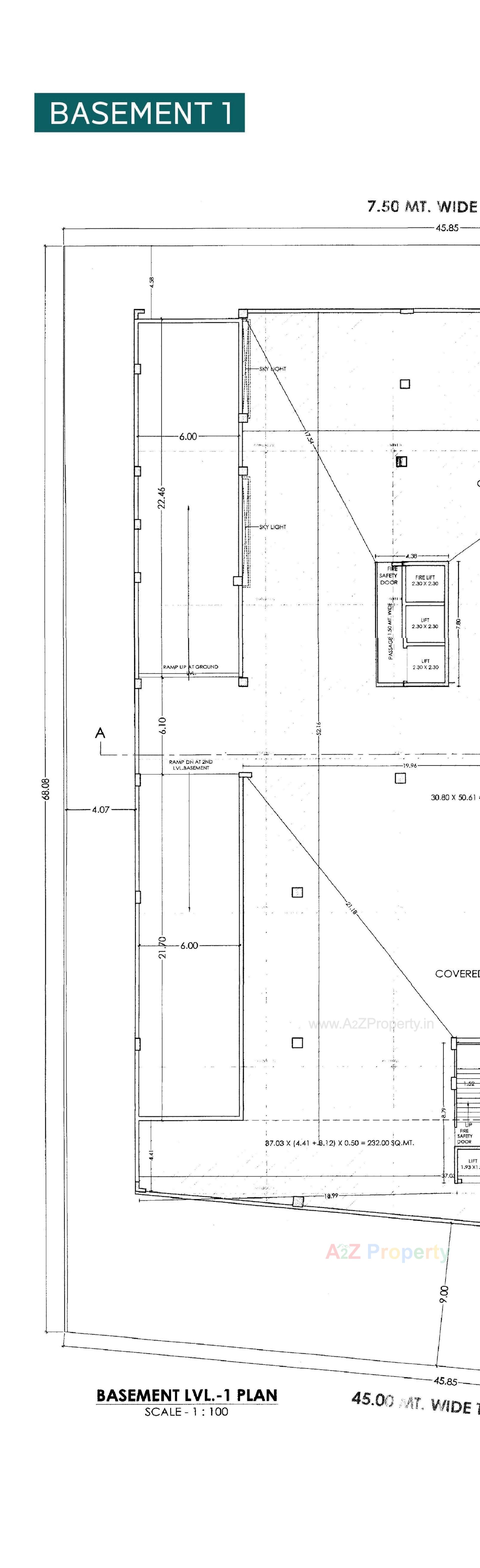 Layout of real estate project Level located at Nana Mava, Rajkot, Gujarat