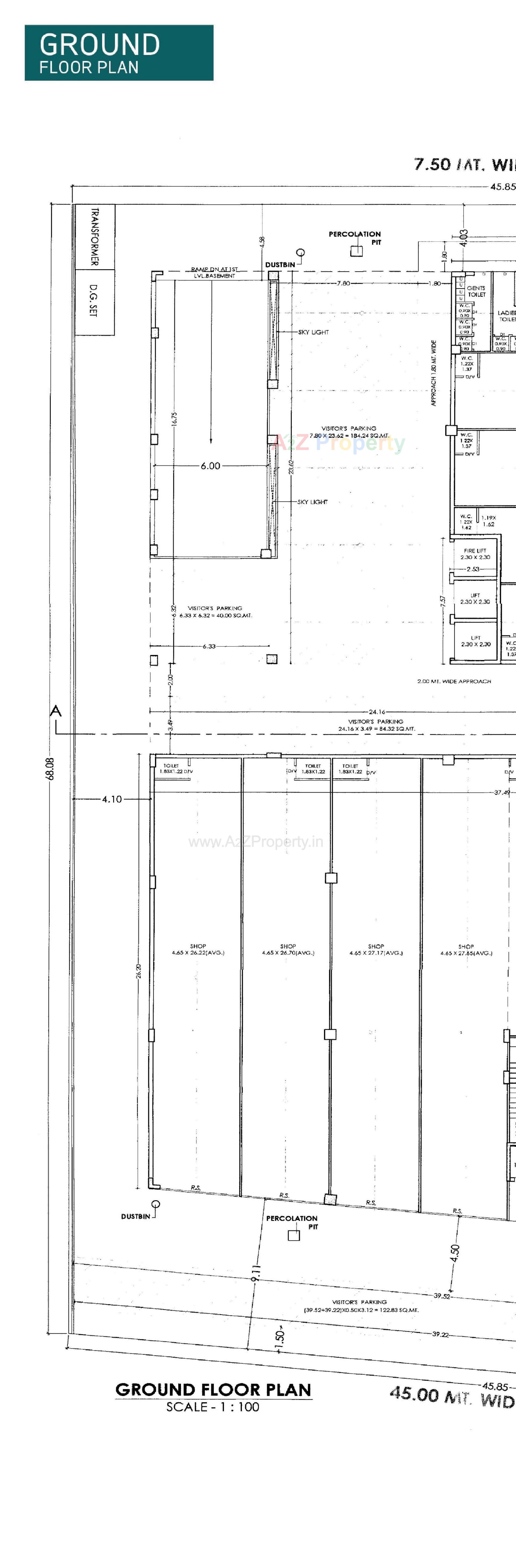 Layout of real estate project Level located at Nana Mava, Rajkot, Gujarat