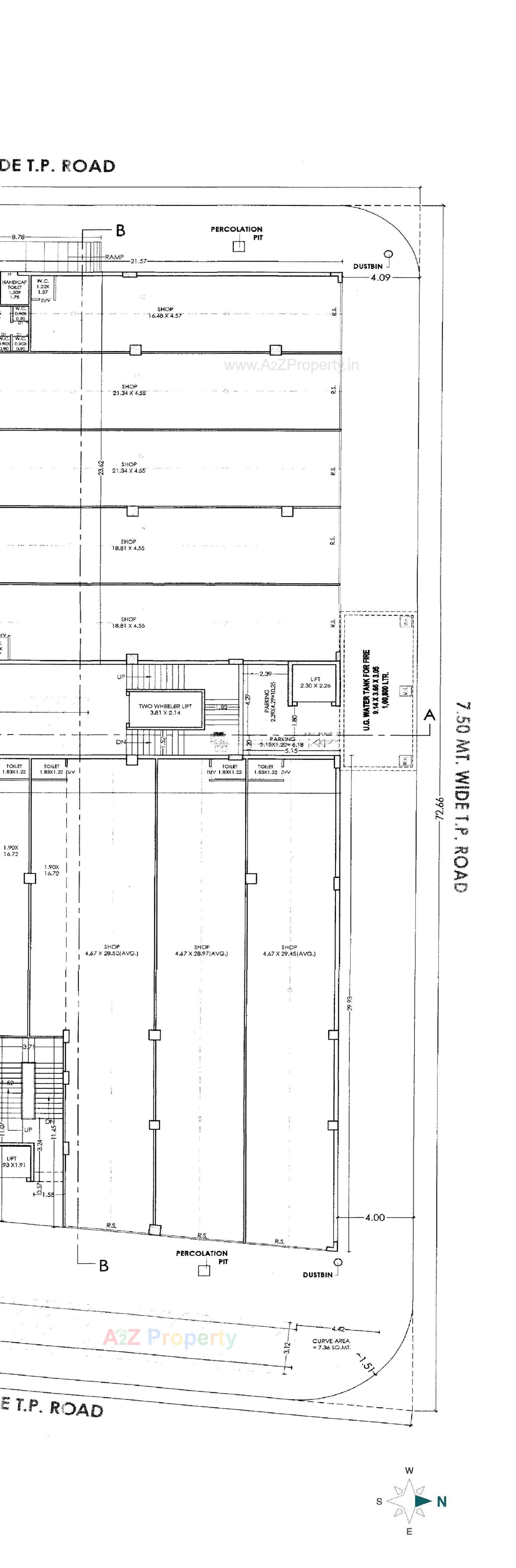 Layout of real estate project Level located at Nana Mava, Rajkot, Gujarat