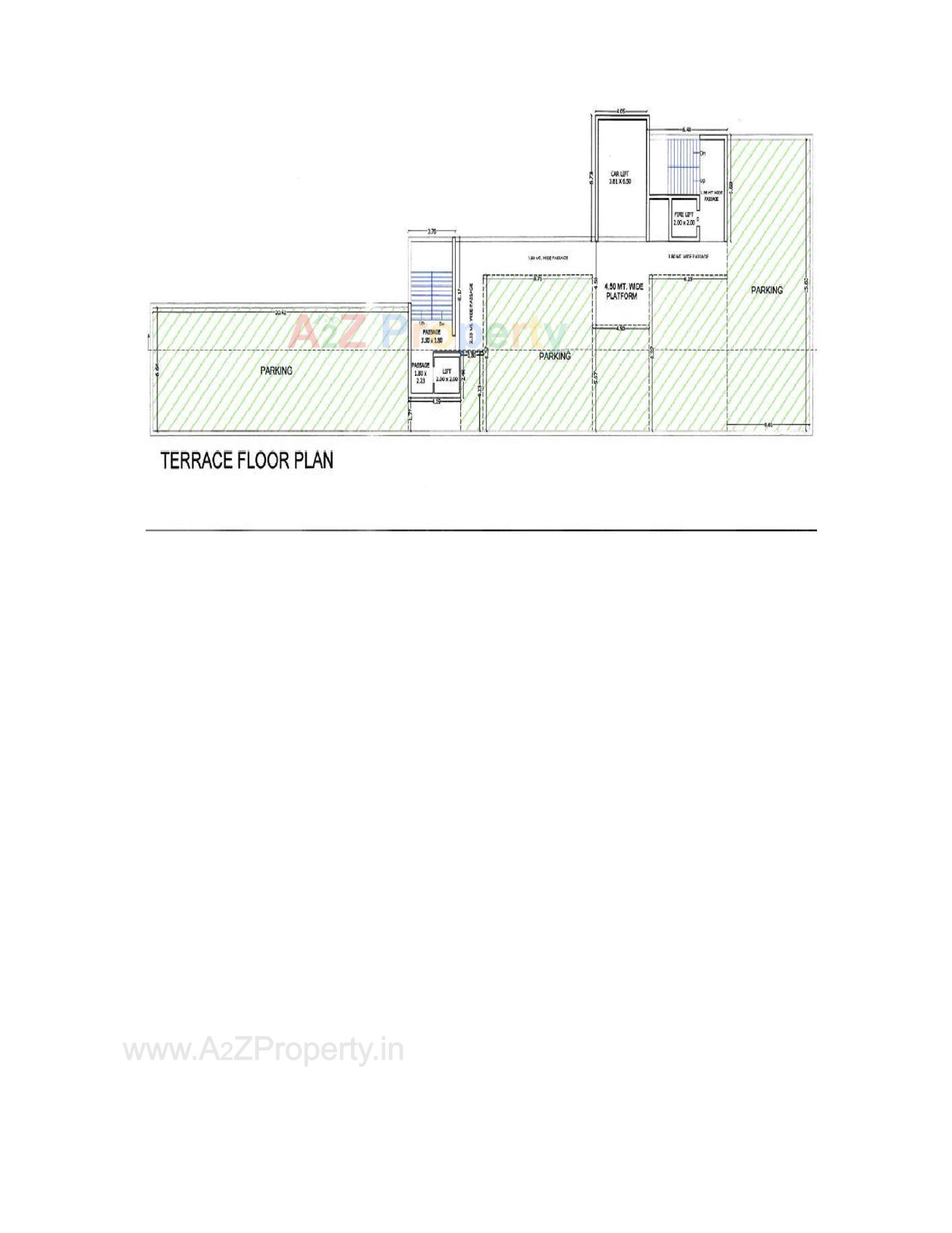 Layout of real estate project Lifestyle Business Park located at Ghanteshwar, Rajkot, Gujarat