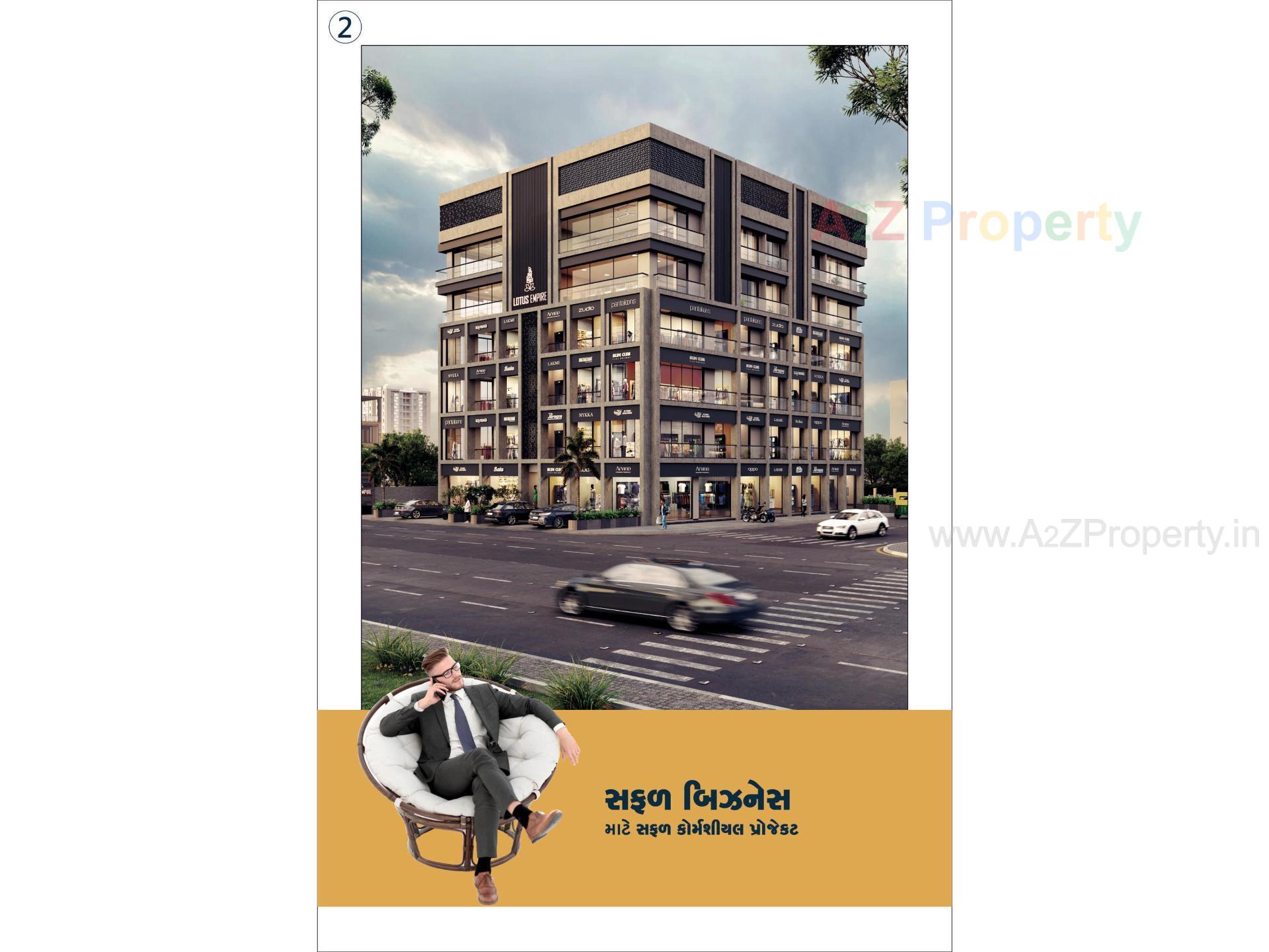  of real estate project Lotus Empire located at Raiya, Rajkot, Gujarat