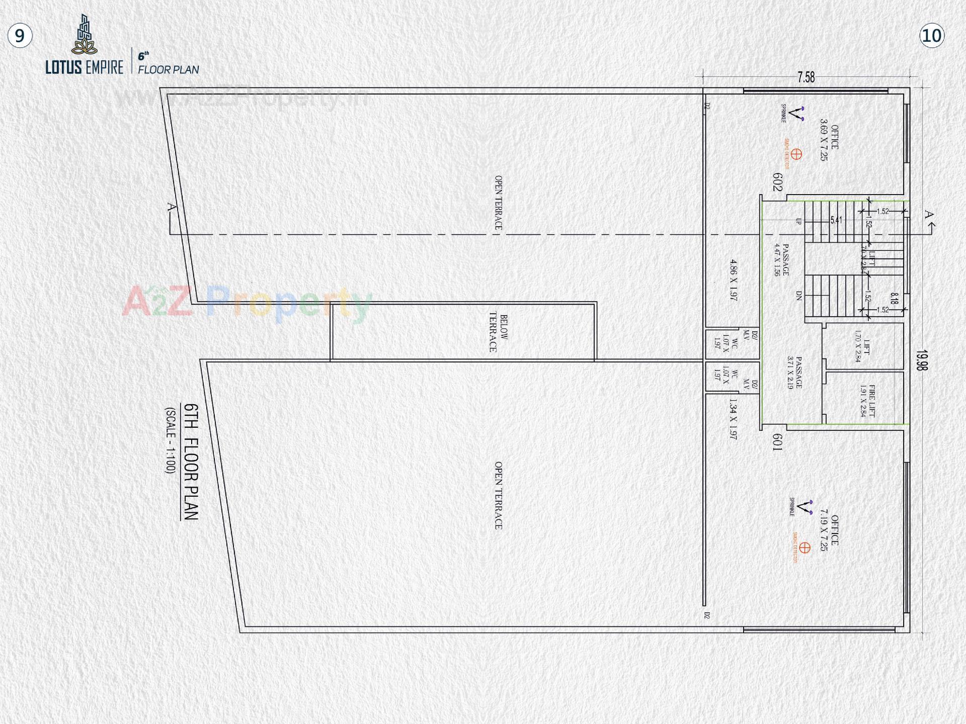  of real estate project Lotus Empire located at Raiya, Rajkot, Gujarat