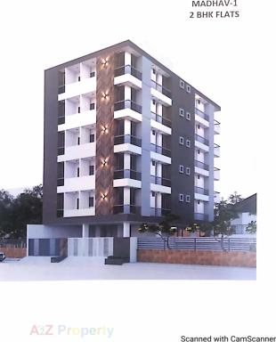 Elevation of real estate project Madhav located at Ghanteshwar, Rajkot, Gujarat