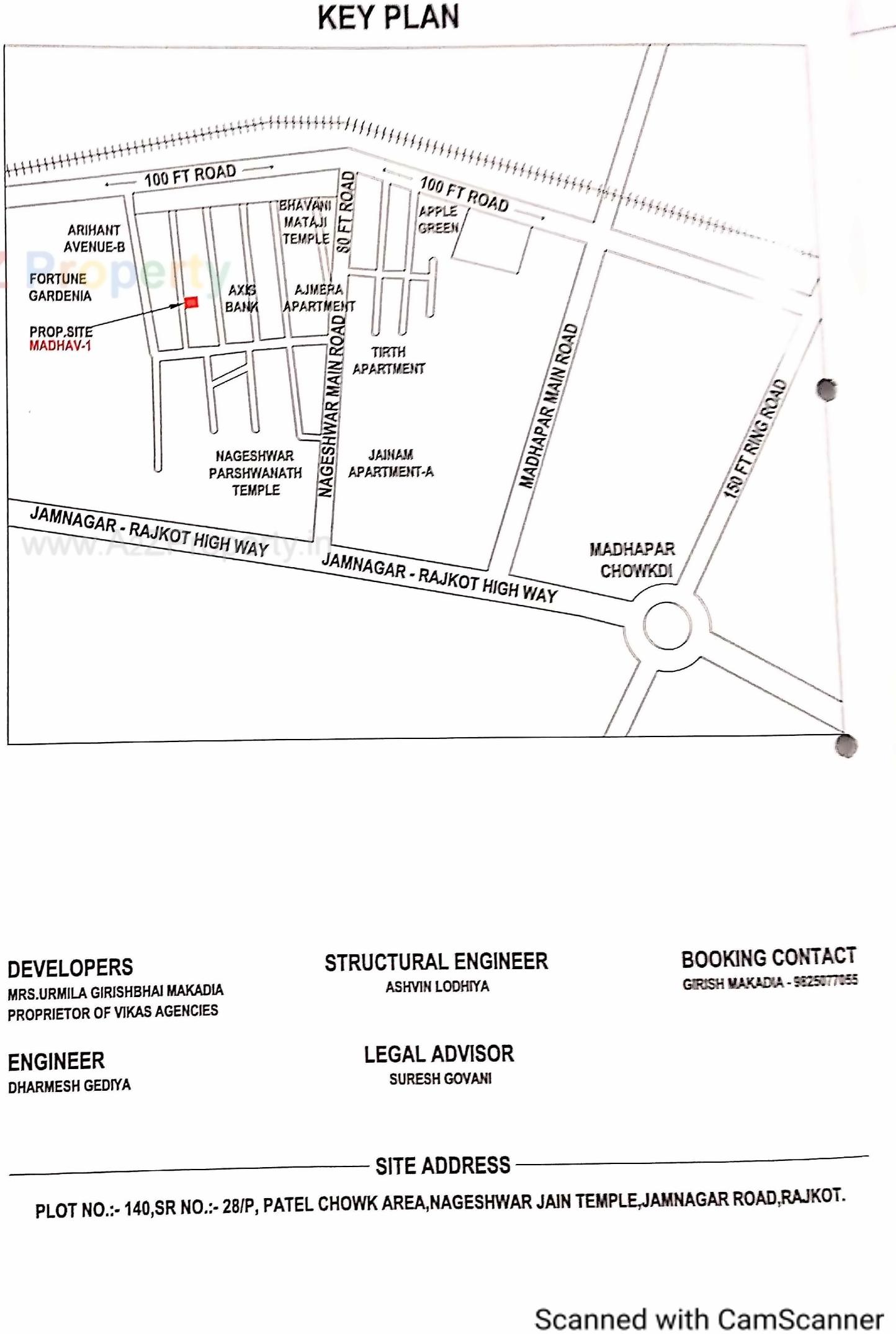  of real estate project Madhav located at Ghanteshwar, Rajkot, Gujarat