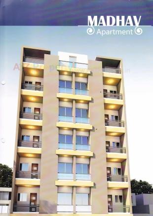 Elevation of real estate project Madhav Apartment located at Mavdi, Rajkot, Gujarat