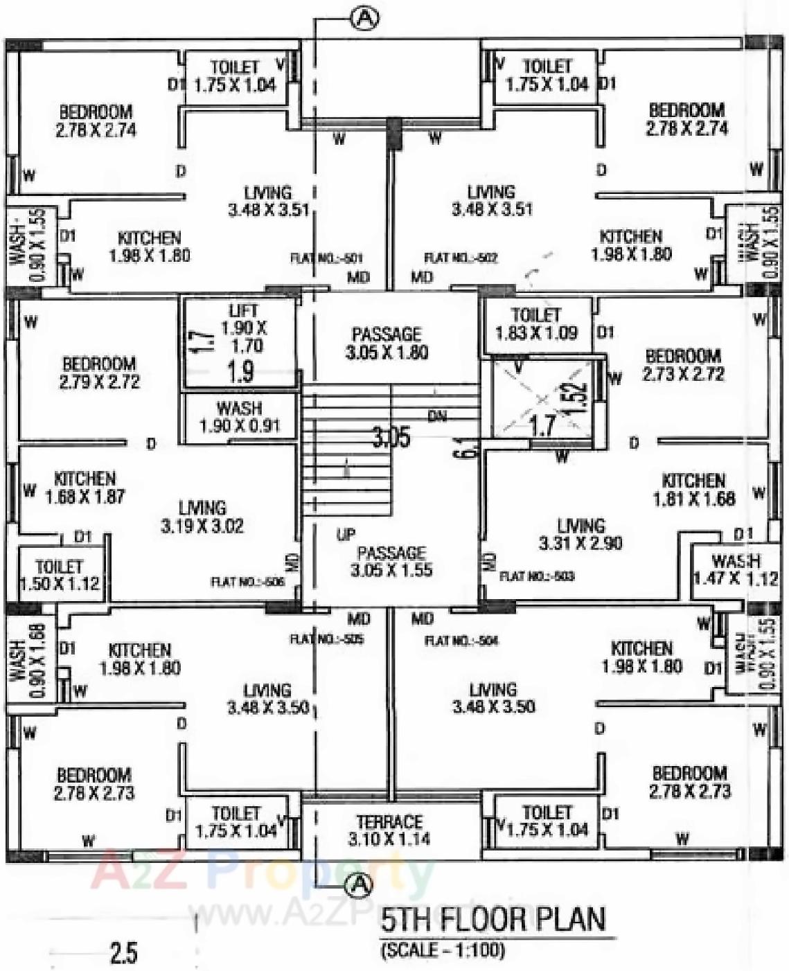  of real estate project Madhav Apartment located at Rajkot, Rajkot, Gujarat