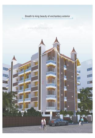 Elevation of real estate project Madhav Darshan located at Raiya, Rajkot, Gujarat