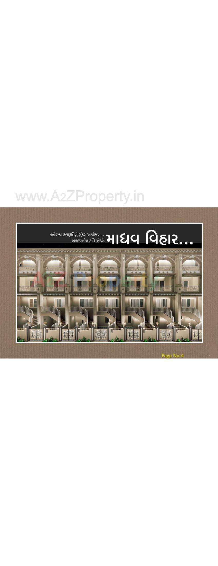 Layout of real estate project Madhav Vihar located at Rajkot, Rajkot, Gujarat
