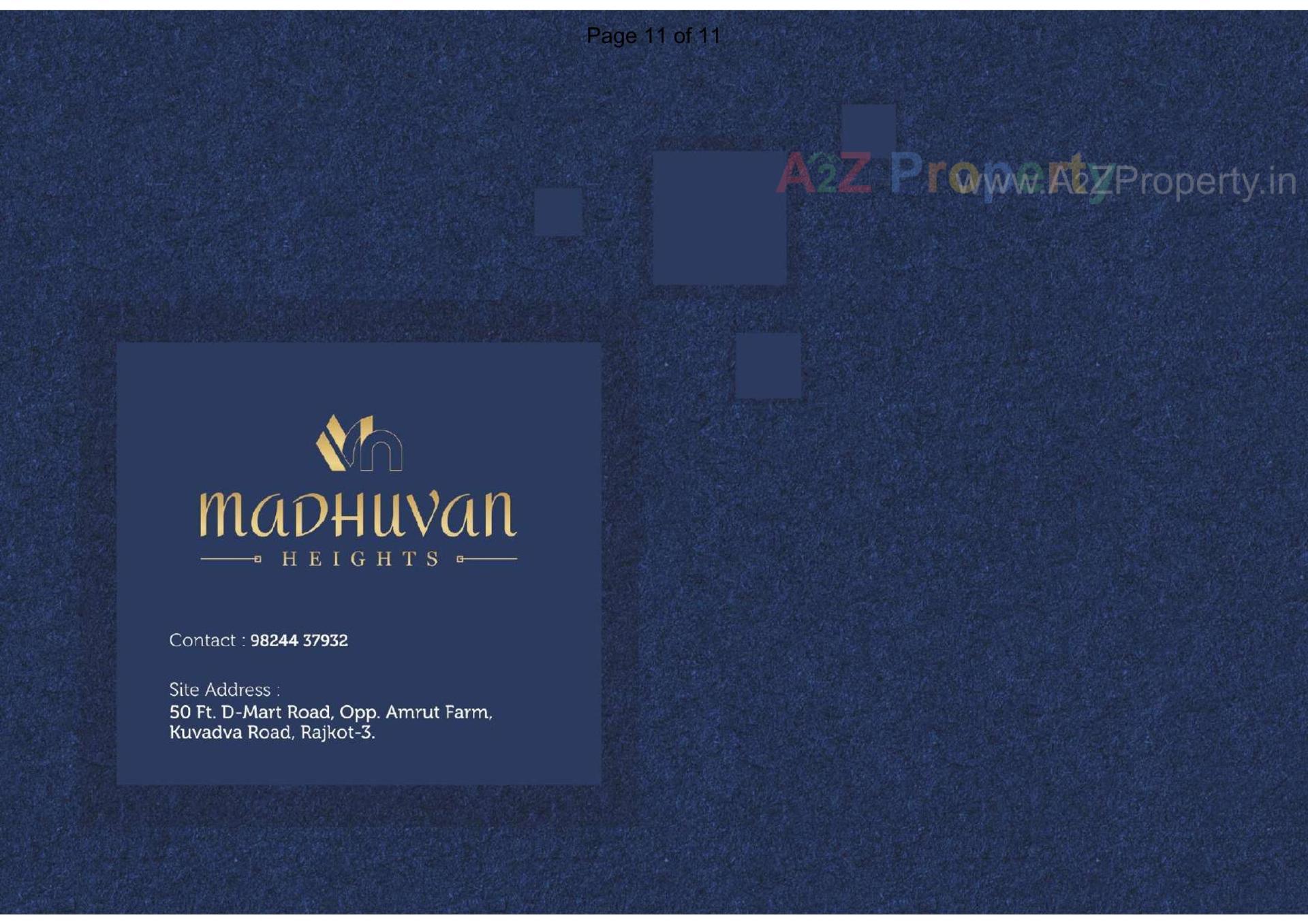  of real estate project Madhuvan Heights located at Rajkot, Rajkot, Gujarat