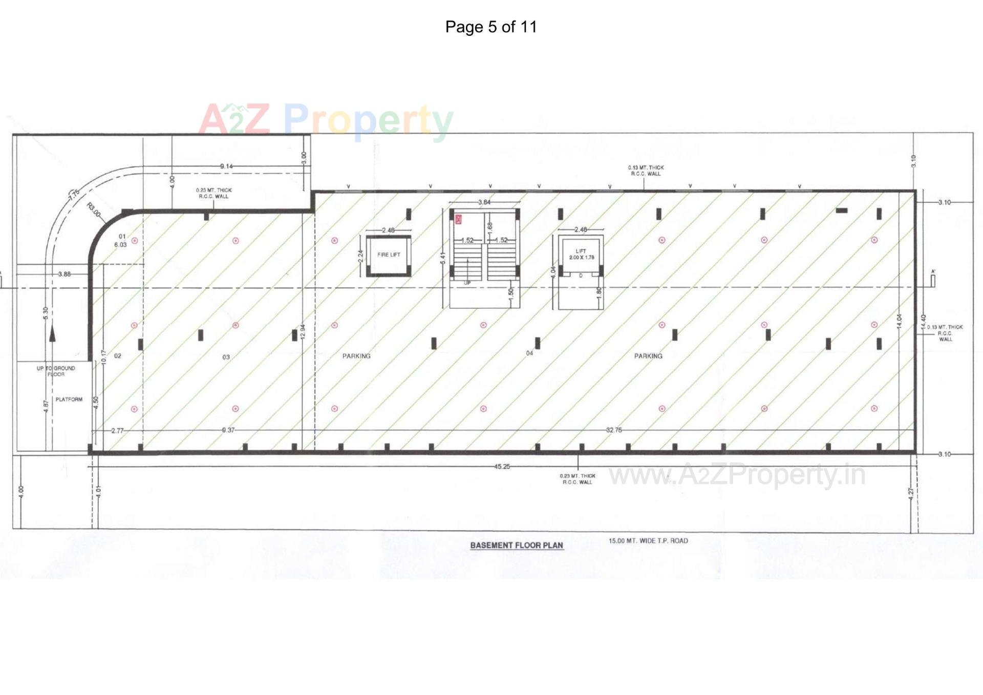 Layout of real estate project Madhuvan Heights located at Rajkot, Rajkot, Gujarat