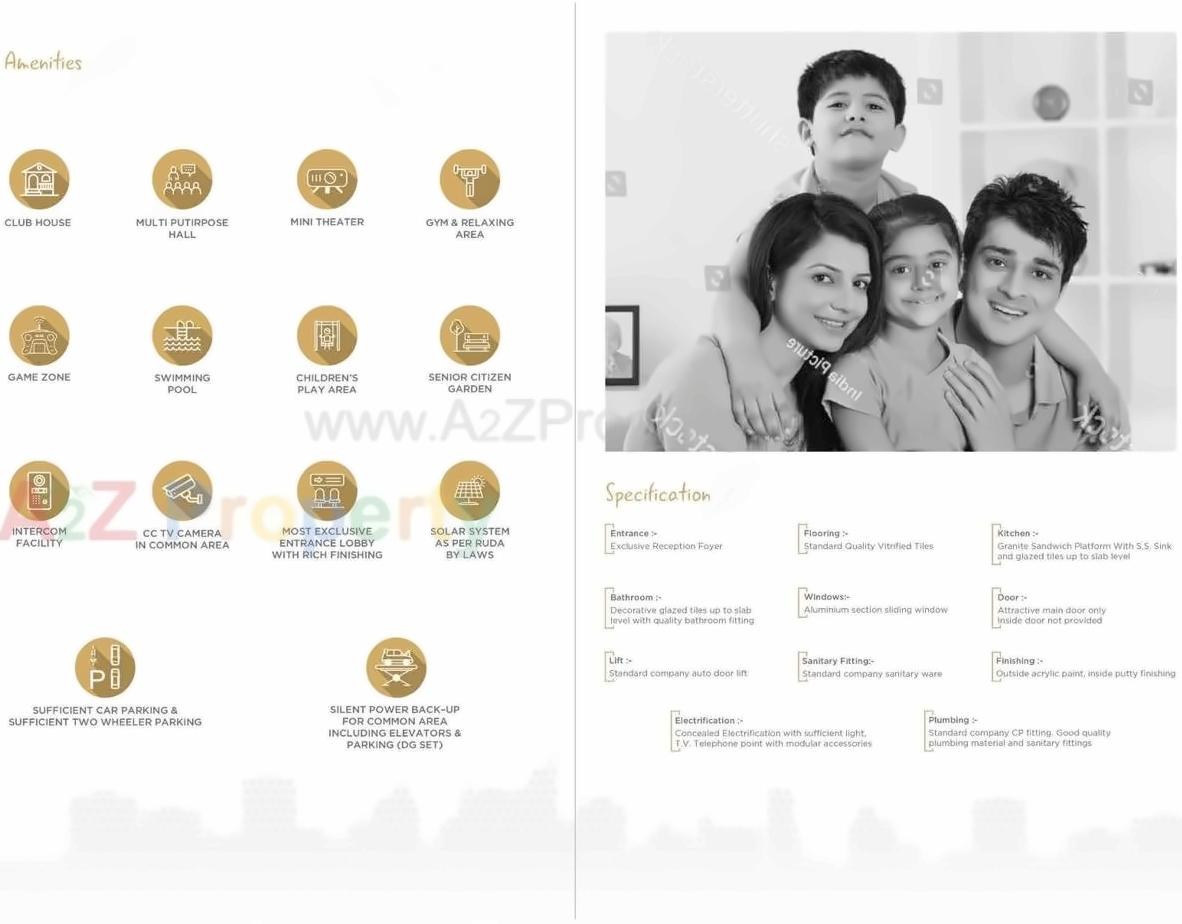  of real estate project Malabar Hills located at Munjka, Rajkot, Gujarat