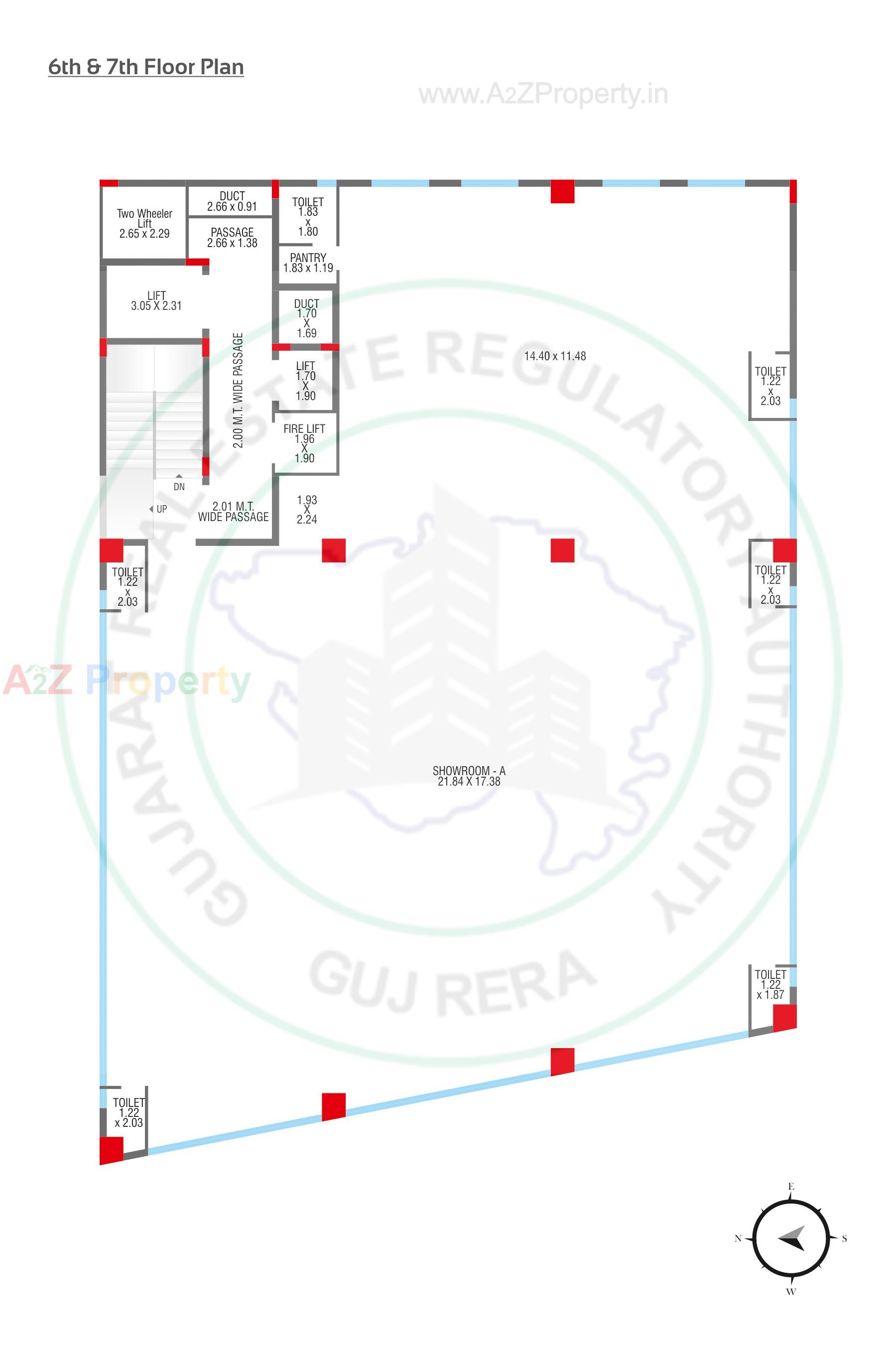  of real estate project Mangalam located at Nana Mava, Rajkot, Gujarat