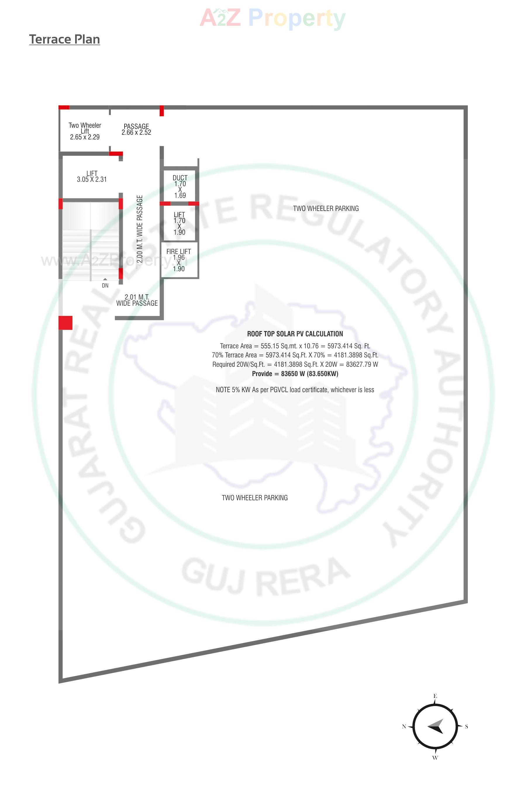  of real estate project Mangalam located at Nana Mava, Rajkot, Gujarat