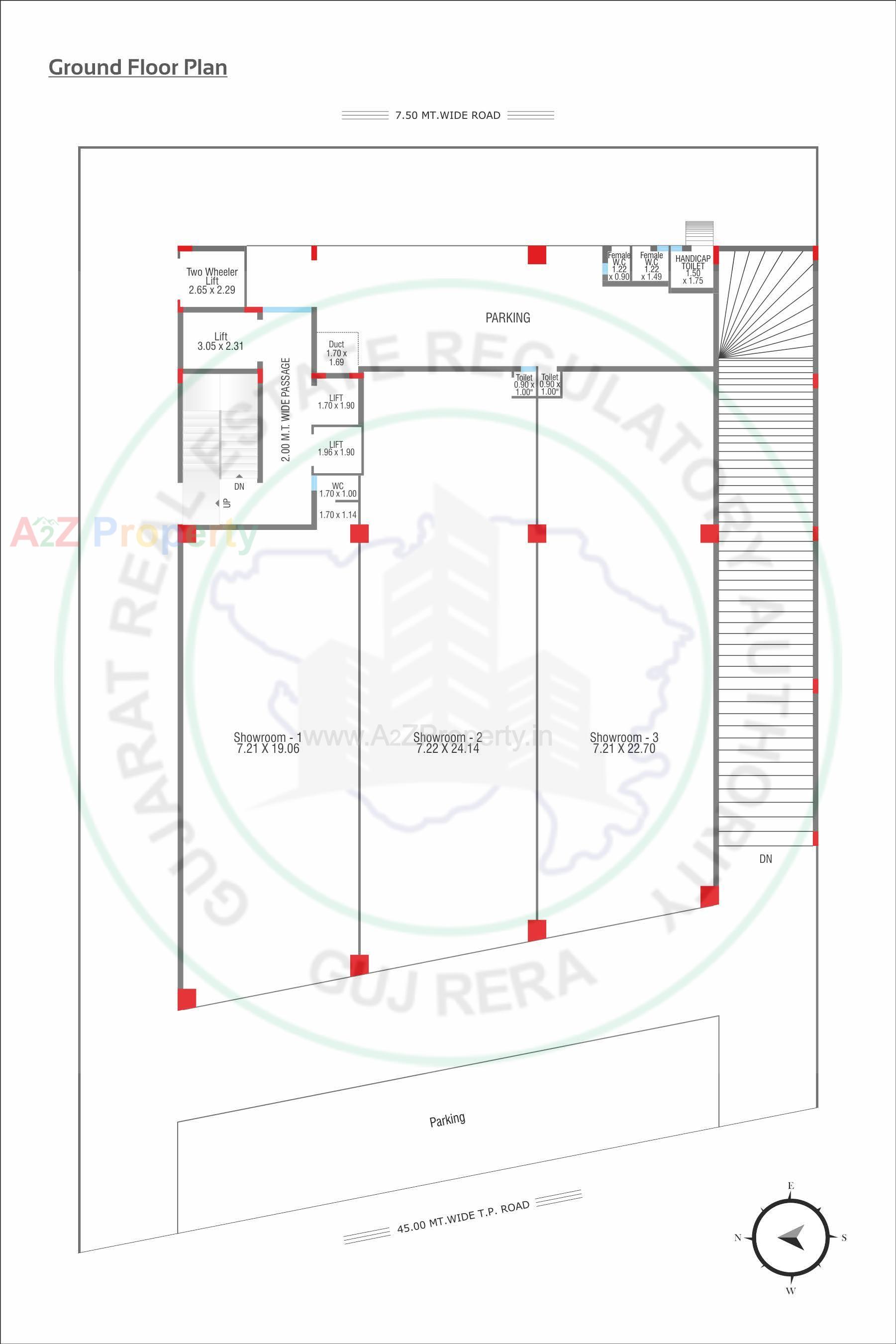  of real estate project Mangalam located at Nana Mava, Rajkot, Gujarat