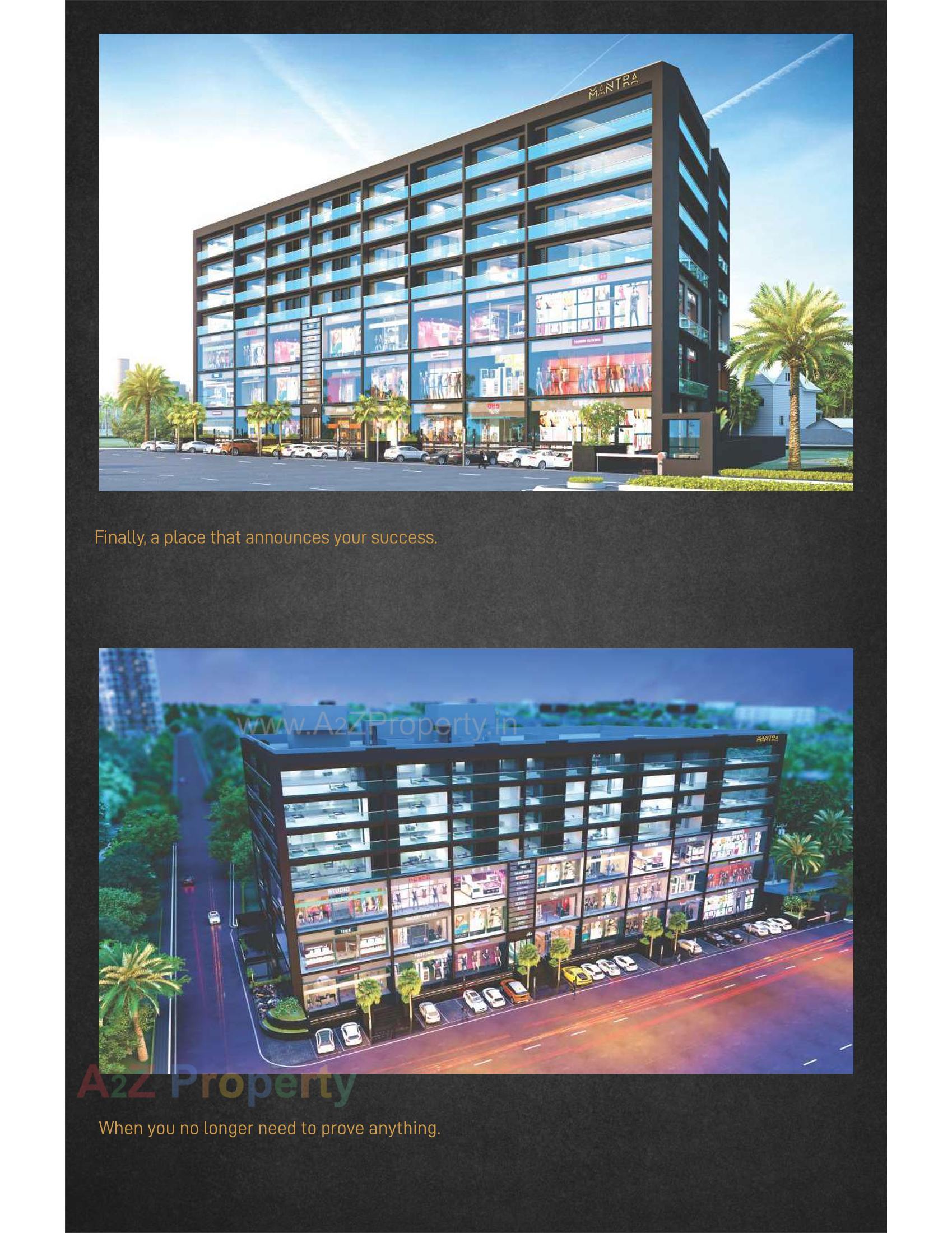 3D Elevation of real estate project Mantra located at Nanamava, Rajkot, Gujarat
