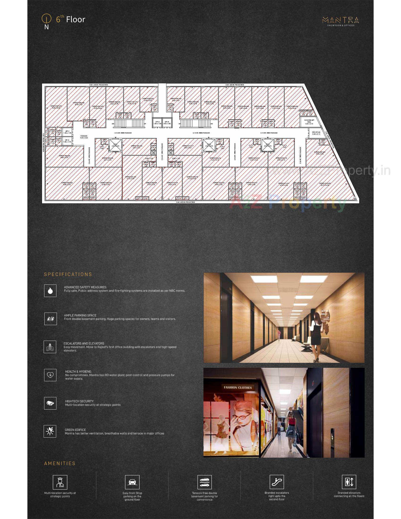  of real estate project Mantra located at Nanamava, Rajkot, Gujarat