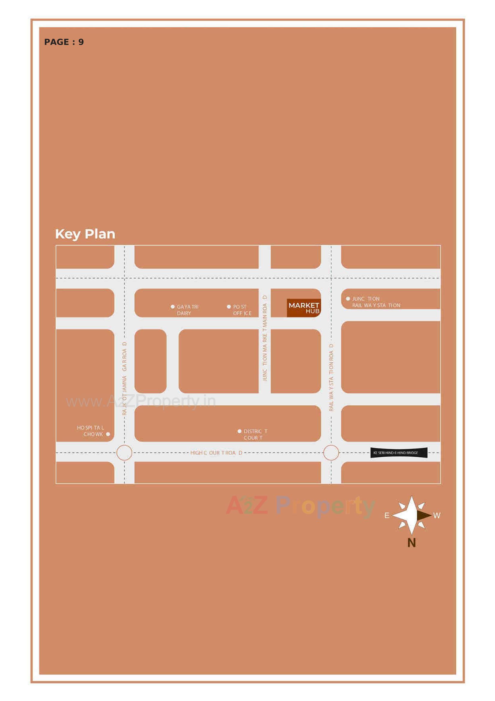  of real estate project Market Hub located at Rajkot, Rajkot, Gujarat