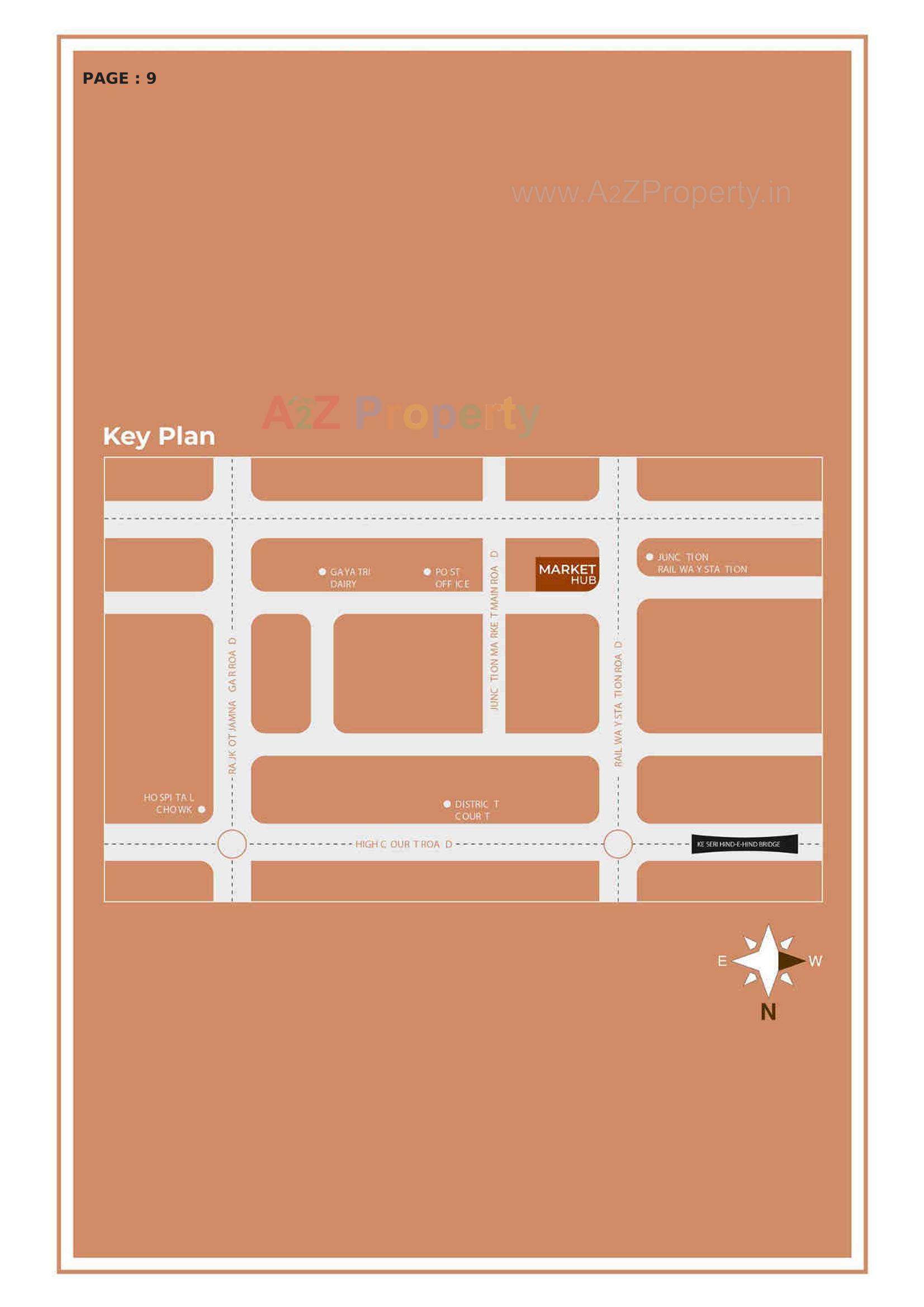  of real estate project Market Hub located at Rajkot, Rajkot, Gujarat