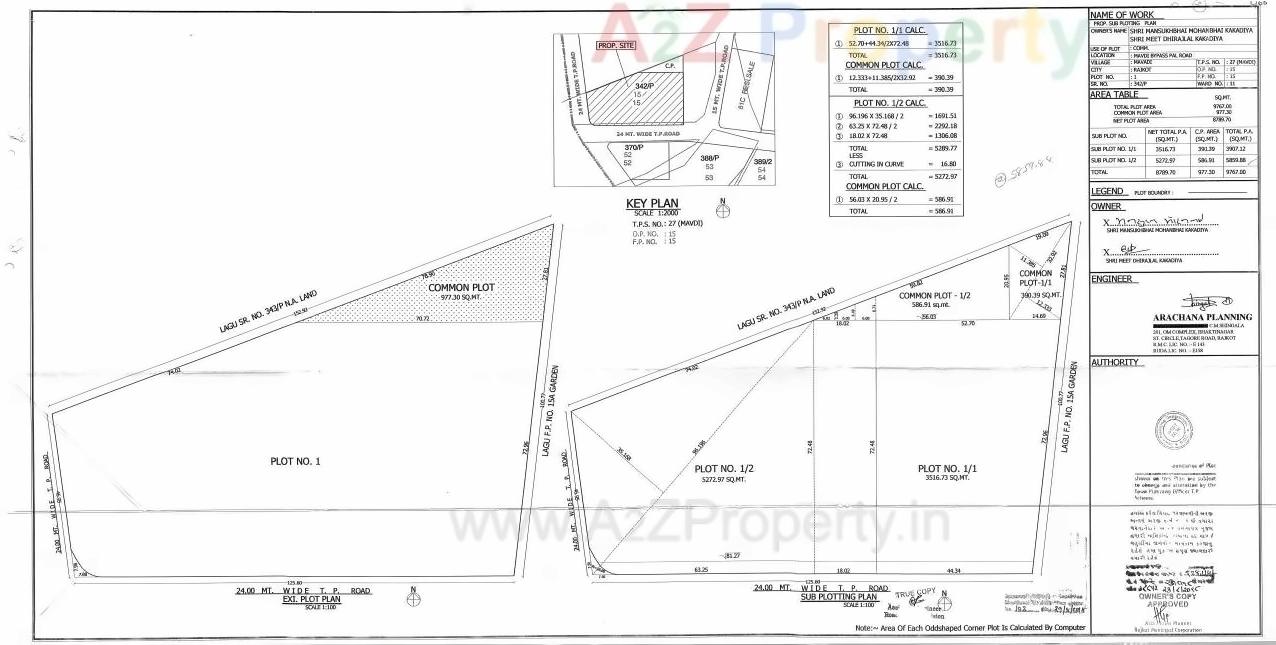  of real estate project Marvel Plus located at Mavdi, Rajkot, Gujarat