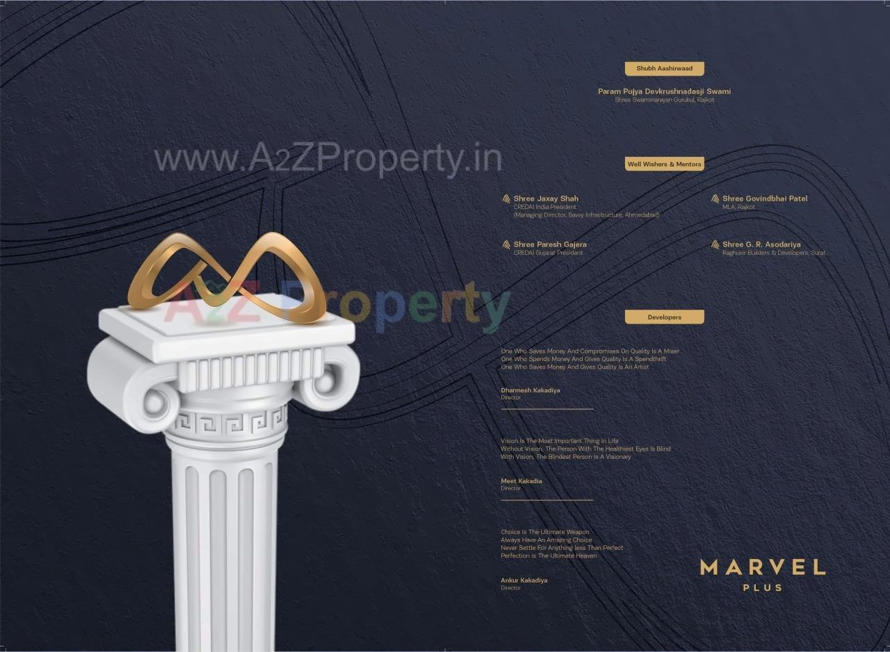  of real estate project Marvel Plus located at Mavdi, Rajkot, Gujarat