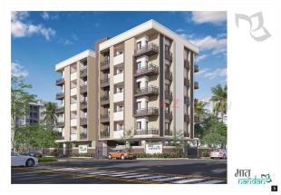 Elevation of real estate project Matru Nandan located at Madhapar, Rajkot, Gujarat